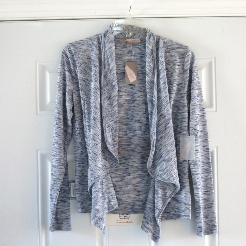F21 knit marled cardigan